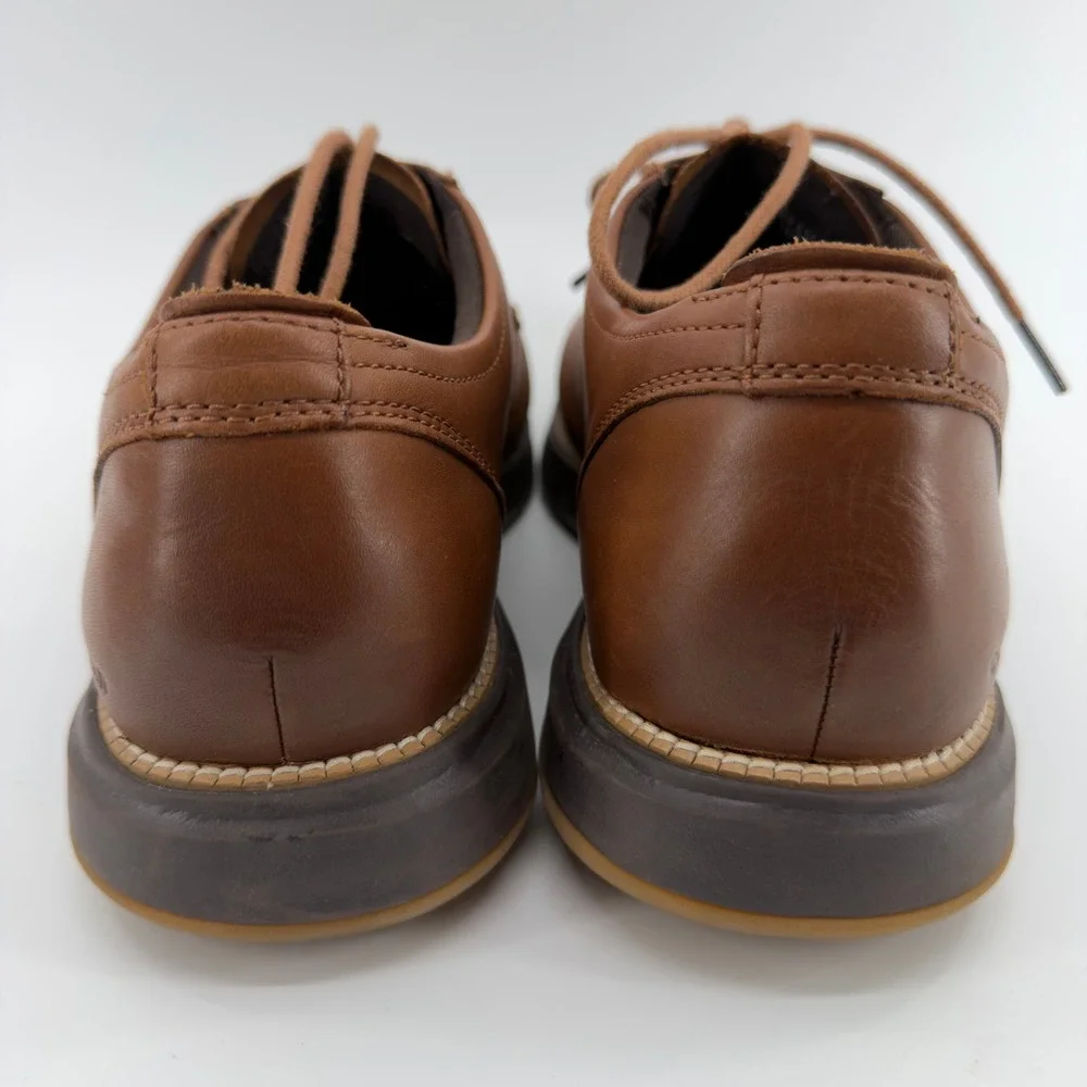 Cole Haan Grand 360 Mens British Tan Leather Plain Toe Oxford Shoes‎ 10.5 M